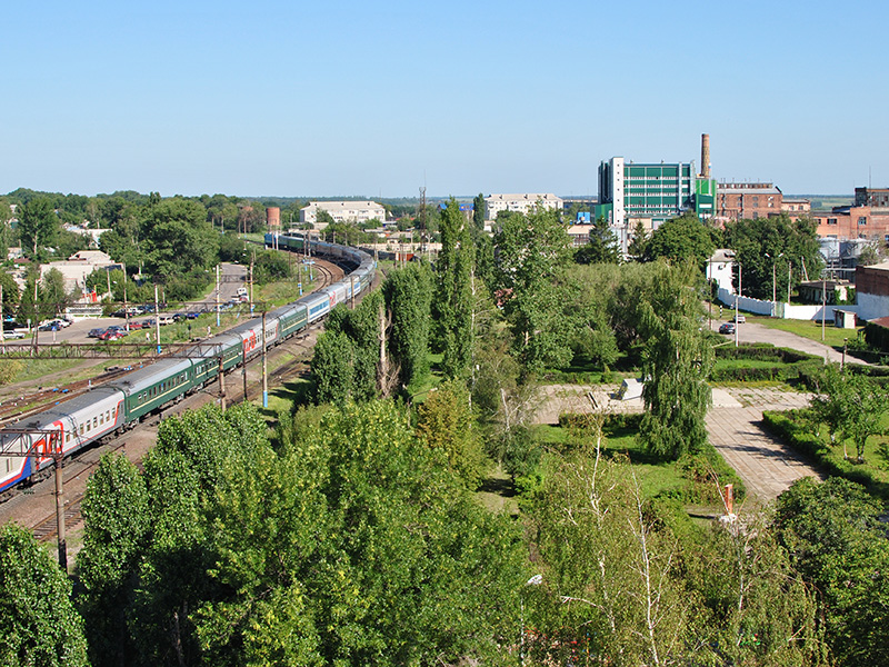 Железная дорога.